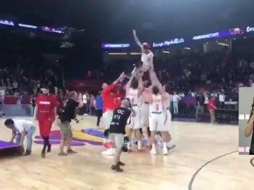 La selección española de baloncesto logra el bronce en el Eurobasket tras ganar a Rusia La selección española de baloncesto logra el bronce en el Eurobasket tras ganar a Rusia