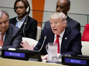 Donald Trump en la ONU Donald Trump en la ONU