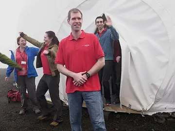 Los miembros del simulacro de misión Los miembros del simulacro de misión