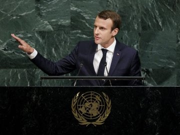 Macron se estrena en la ONU