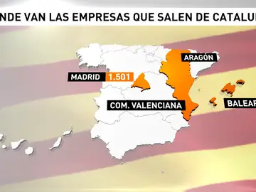 Unos ocho mil negocios han dejado Cataluña en los últimos 9 años Unos ocho mil negocios han dejado Cataluña en los últimos 9 años