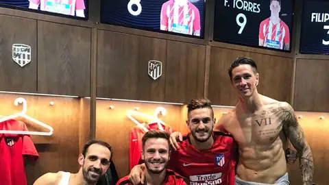 Fernando Torres en el Wanda Fernando Torres en el Wanda