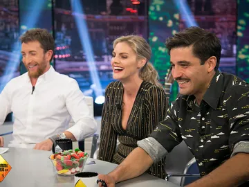 Álex García y Amaia Salamanca, expectantes ante el estreno de 'Tiempos de guerra' en 'El Hormiguero 3.0' Álex García y Amaia Salamanca, expectantes ante el estreno de 'Tiempos de guerra' en 'El Hormiguero 3.0'