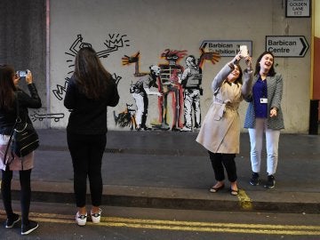 Nuevo mural de Banksy en Londres