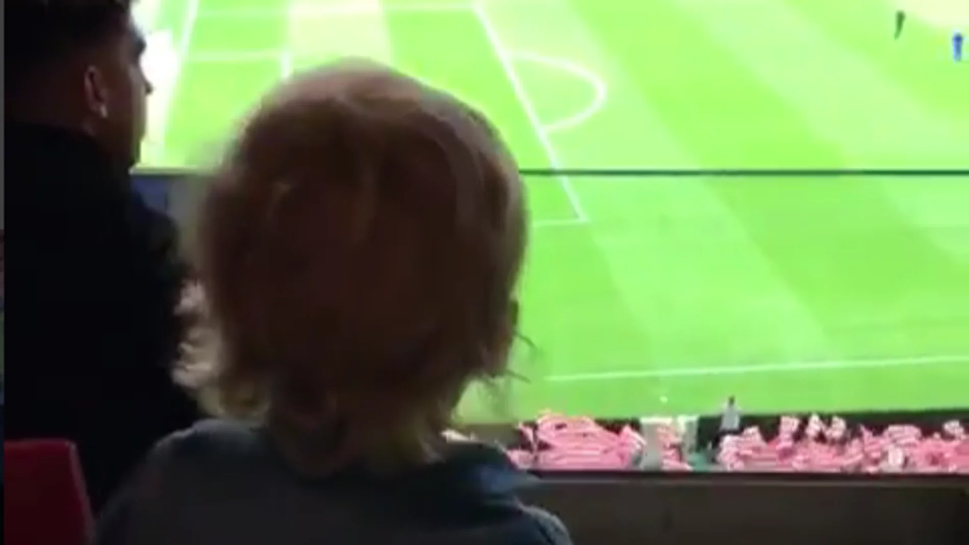 Mia, la hija de Griezmann Mia, la hija de Griezmann