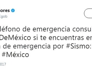 La Embajada en México activa protocolo para localizar españoles tras terremoto