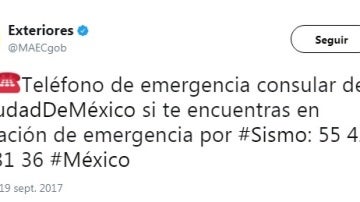 La Embajada en México activa protocolo para localizar españoles tras terremoto