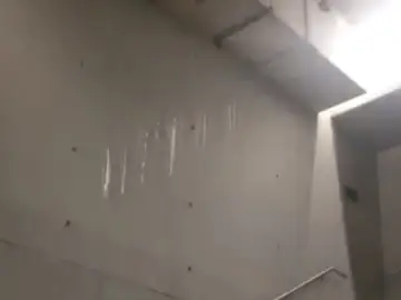 Los baños provocaron goteras en las paredes del Wanda Metropolitano Los baños provocaron goteras en las paredes del Wanda Metropolitano