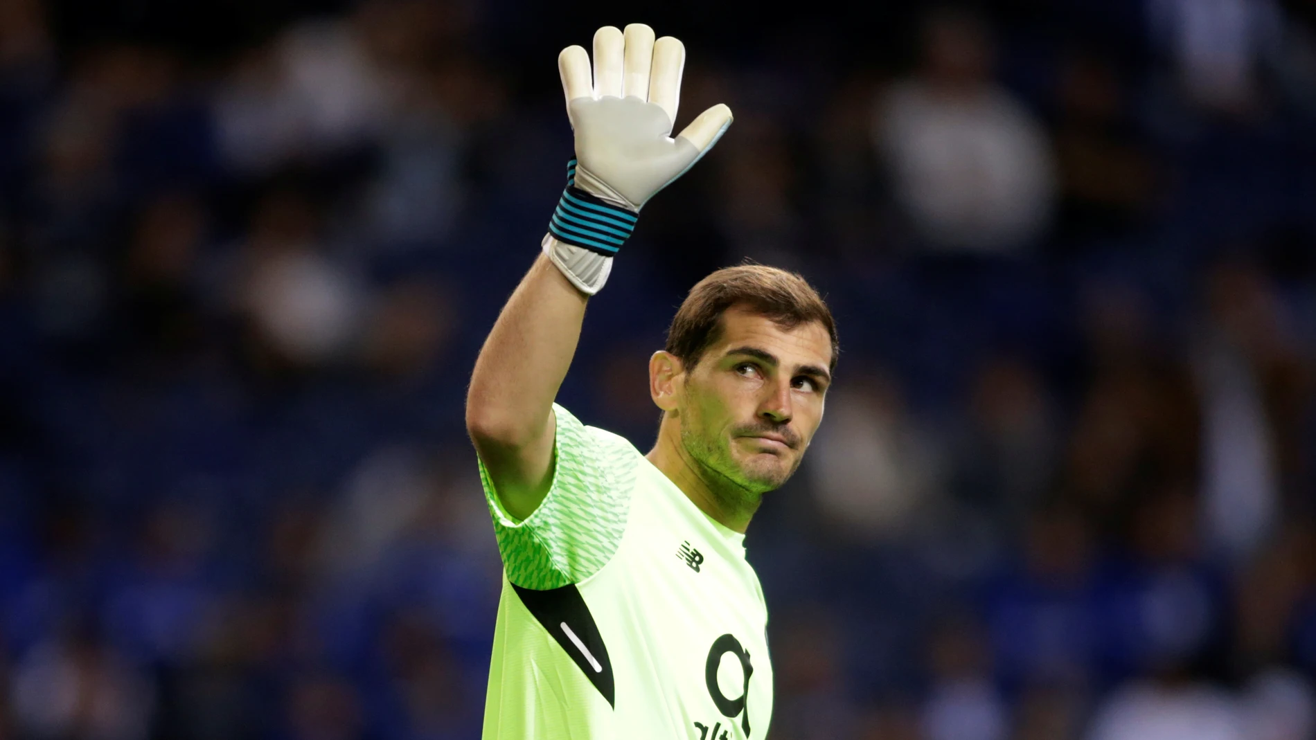 Iker Casillas durante un partido Iker Casillas durante un partido