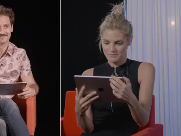 Álex Gadea y Amaia Salamanca, cara a cara con sus personajes en ‘Tiempos de Guerra’ Álex Gadea y Amaia Salamanca, cara a cara con sus personajes en ‘Tiempos de Guerra’