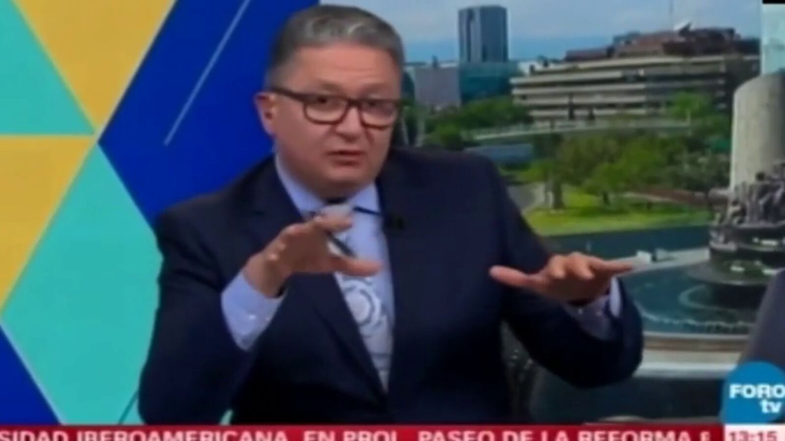 Así vivió un presentador de televisión el terremoto de México