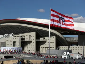 El Wanda Metropolitano, el día de su estreno El Wanda Metropolitano, el día de su estreno