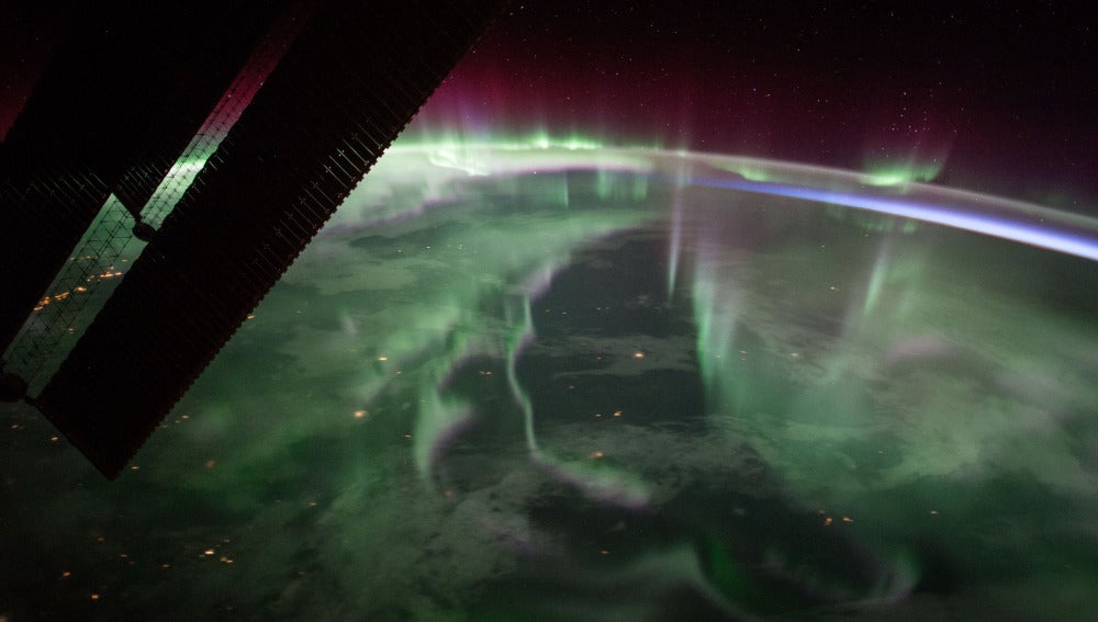 Imagen captado desde la Estación Espacial Internacional