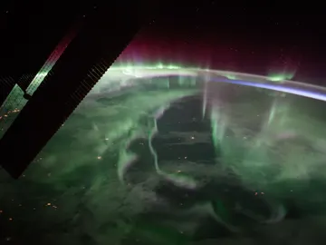 Imagen captado desde la Estación Espacial Internacional Imagen captado desde la Estación Espacial Internacional