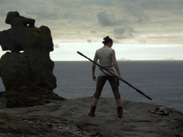 Daisy Ridley en 'Star Wars: Los últimos Jedi'