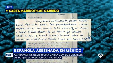 La carta que ha escrito la pareja de Pilar Garrido desde la cárcel a 'Espejo Público'