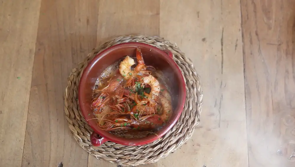 Gambas al ajillo