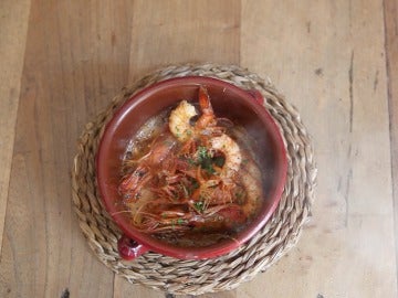 Gambas al ajillo Gambas al ajillo