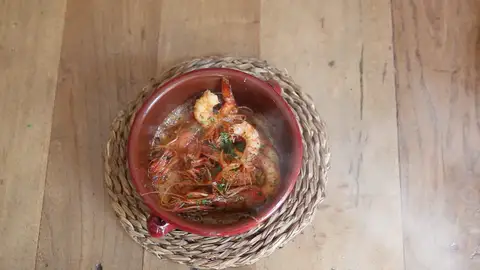 Gambas al ajillo Gambas al ajillo