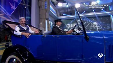 Imanol Arias, el tercer afortunado que entra en el club Platino de 'El Hormiguero 3.0'