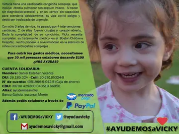 #AYUDEMOSaVICKY. #AYUDEMOSaVICKY.