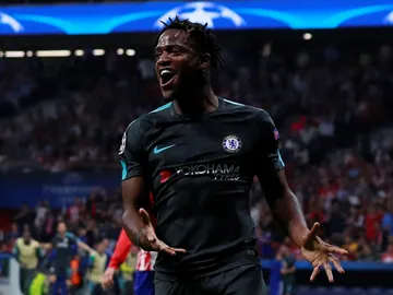 Batshuayi en el Wanda Batshuayi en el Wanda