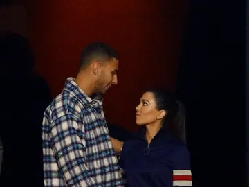 Kourtney Kardashian y Younes Bendjima Kourtney Kardashian y Younes Bendjima