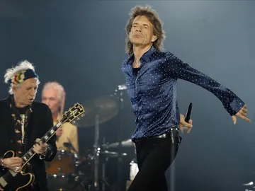 El cantante y líder de la banda de rock The Rollings Stones, Mick Jagger El cantante y líder de la banda de rock The Rollings Stones, Mick Jagger