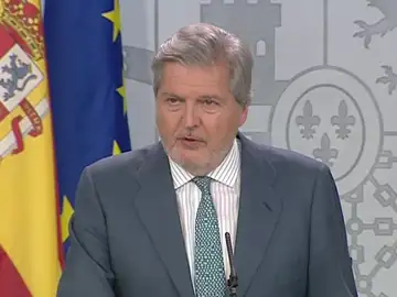 El portavoz del Gobierno, Iñigo Méndez de Vigo El portavoz del Gobierno, Iñigo Méndez de Vigo