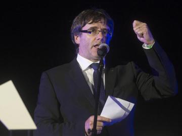 El presidente de la Generalitat, Carles Puigdemont