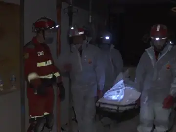 Así ha rescatado la UME el cuerpo del español atrapado en México Así ha rescatado la UME el cuerpo del español atrapado en México