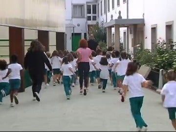 Correr a diario: Asignatura obligatoria en un colegio de A Coruña Correr a diario: Asignatura obligatoria en un colegio de A Coruña