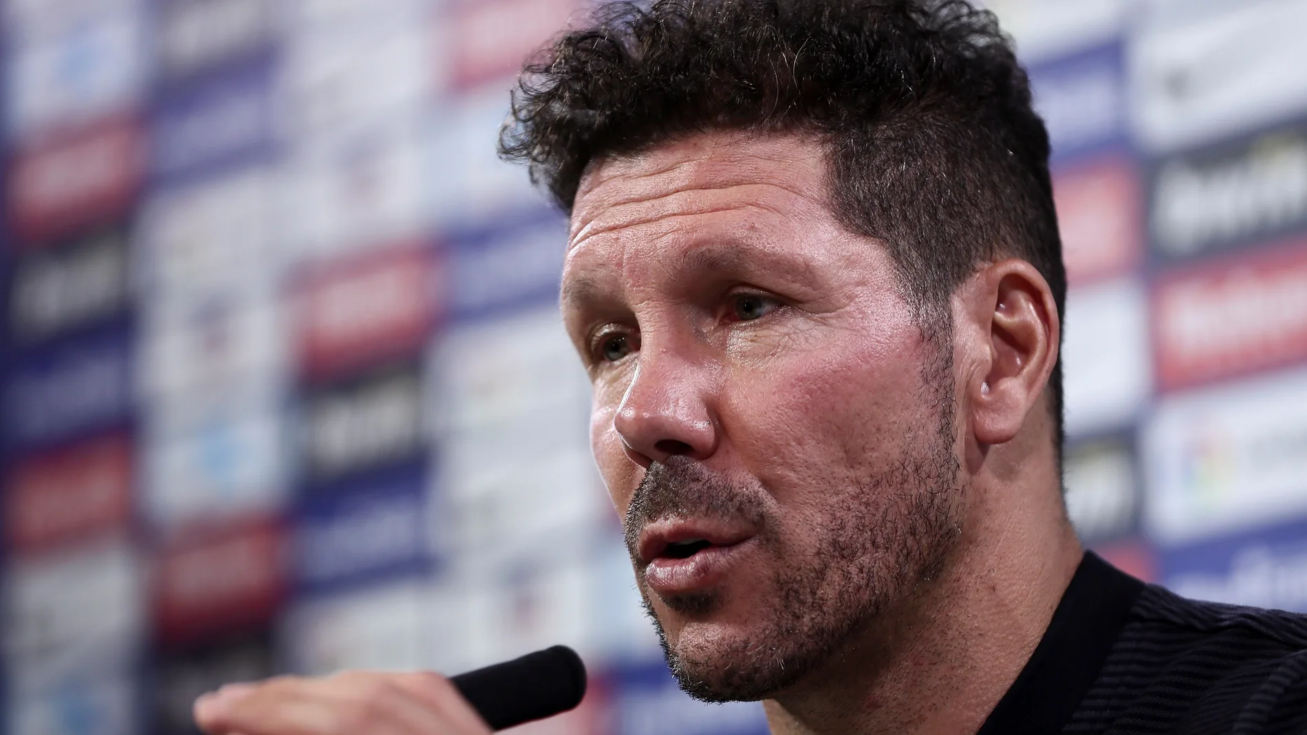 Simeone en rueda de prensa Simeone en rueda de prensa