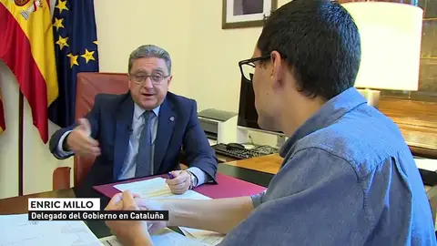 Enric Millo: "Hay que corregir el odio" Enric Millo: "Hay que corregir el odio"