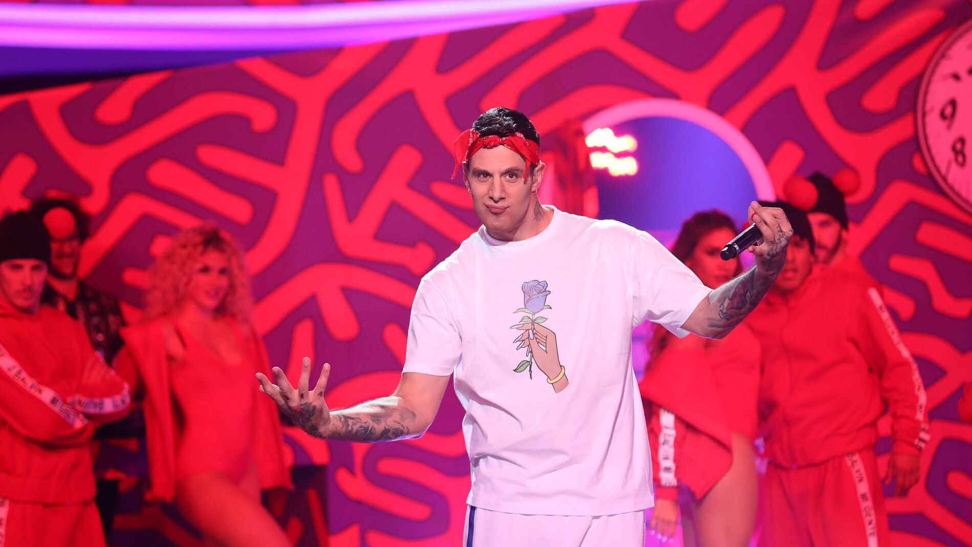 David Amor imita a J. Balvin