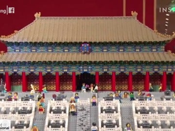 Más de 500.000 piezas de Lego para recrear la Ciudad Prohibida de Pekín
