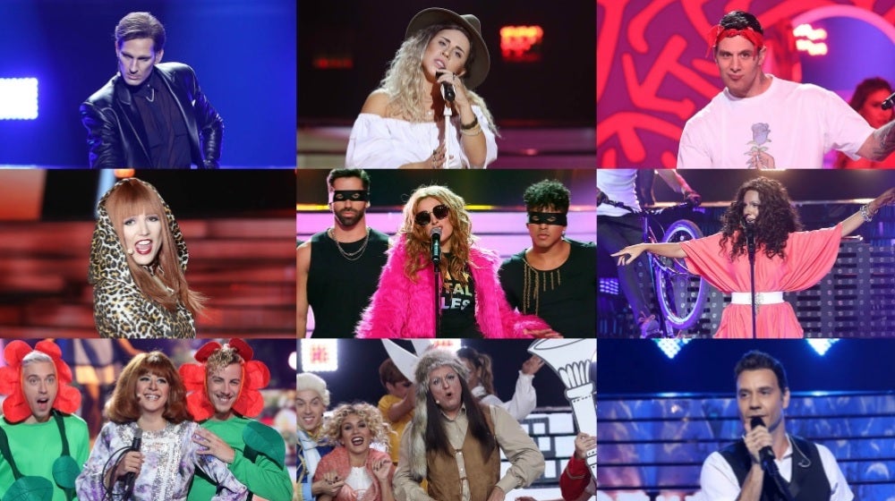 Rankig de la primera gala de 'Tu cara me suena' 6