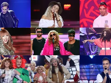 Rankig de la primera gala de 'Tu cara me suena' 6 Rankig de la primera gala de 'Tu cara me suena' 6