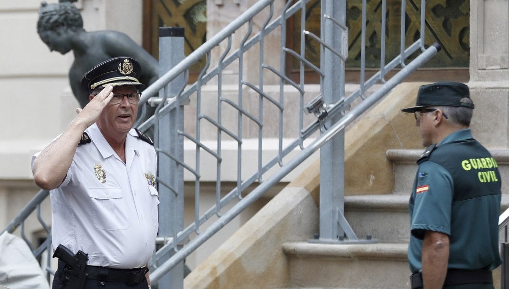 Policía y Guardia Civil, a la espera de lo que ocurra el 1-O