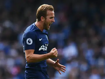 Kane celebra un gol Kane celebra un gol