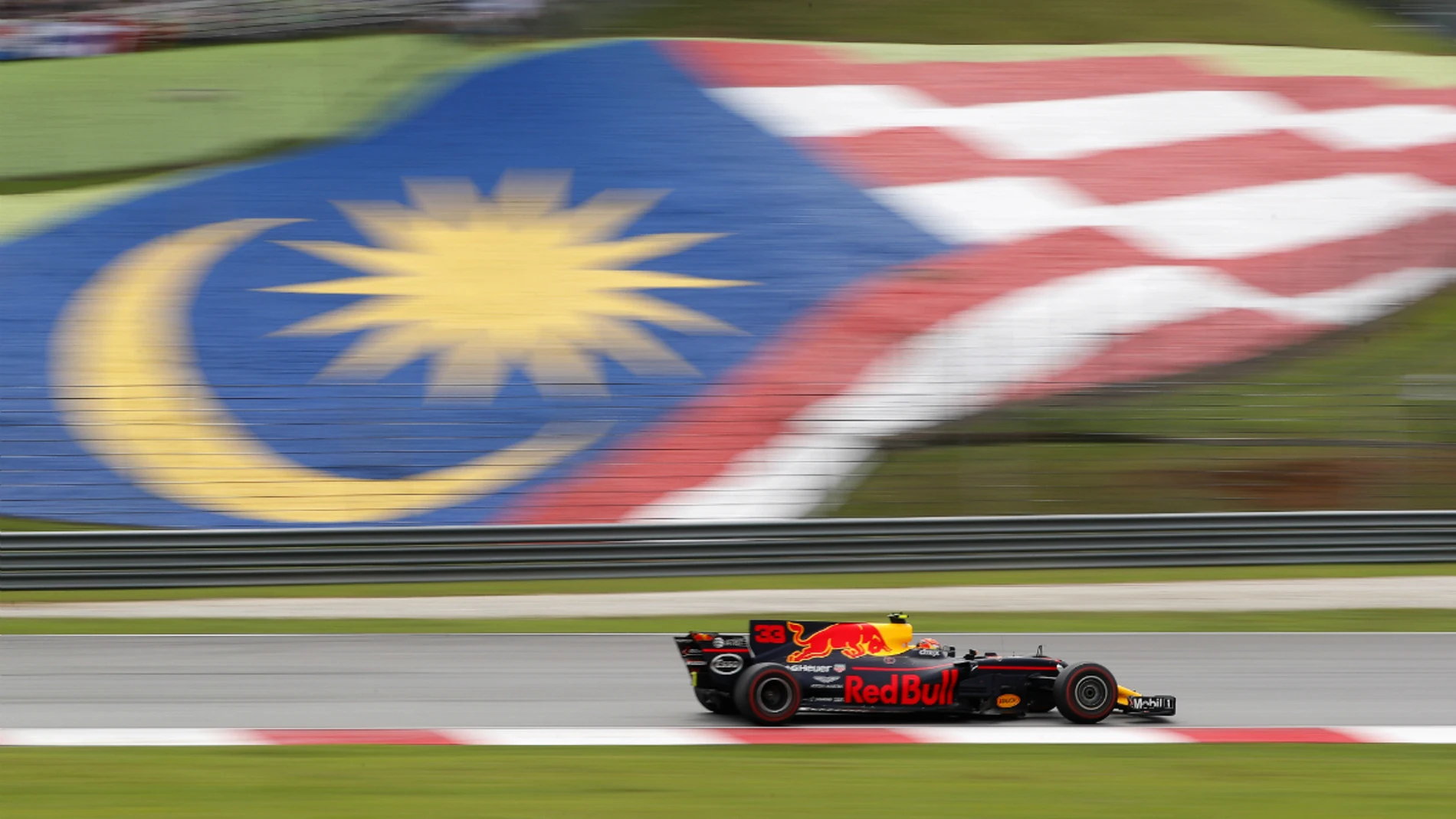 Max Verstappen, en Sepang