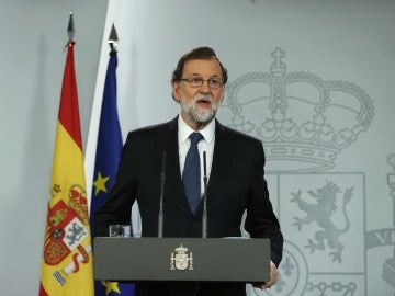 El presidente de Gobierno, Mariano Rajoy