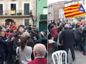 Uno de los montajes compartidos en redes sociales Uno de los montajes compartidos en redes sociales