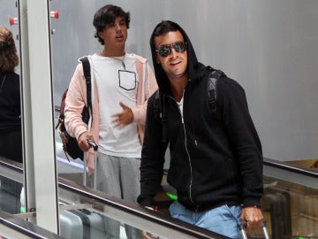 Mario Casas y su hermano Óscar Mario Casas y su hermano Óscar