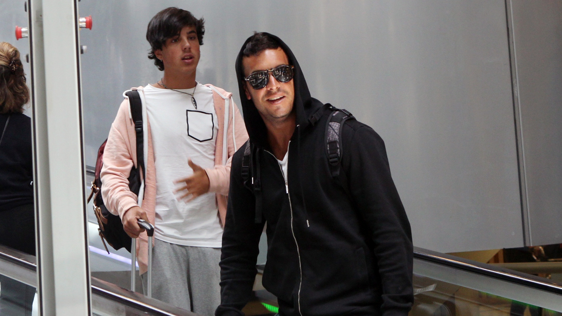 Mario Casas y su hermano Óscar