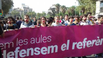 Manifestación en Barcelona