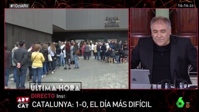 laSexta vive una jornada histórica dedicada al referéndum de Cataluña: líder absoluto con 17,5% de share, su máximo histórico diario 