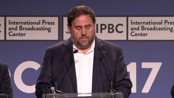 Junqueras: "El Parlament decidirá si hay que hacer una declaración de independencia"