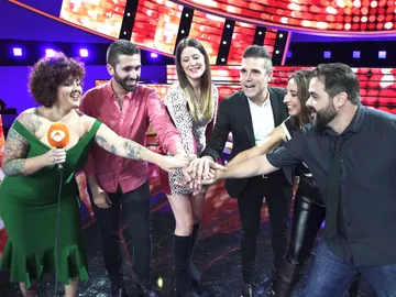 Los concursantes de 'Tu cara no me suena todavía': "Si quieren, volvemos a hacer alguna actuación" Los concursantes de 'Tu cara no me suena todavía': "Si quieren, volvemos a hacer alguna actuación"