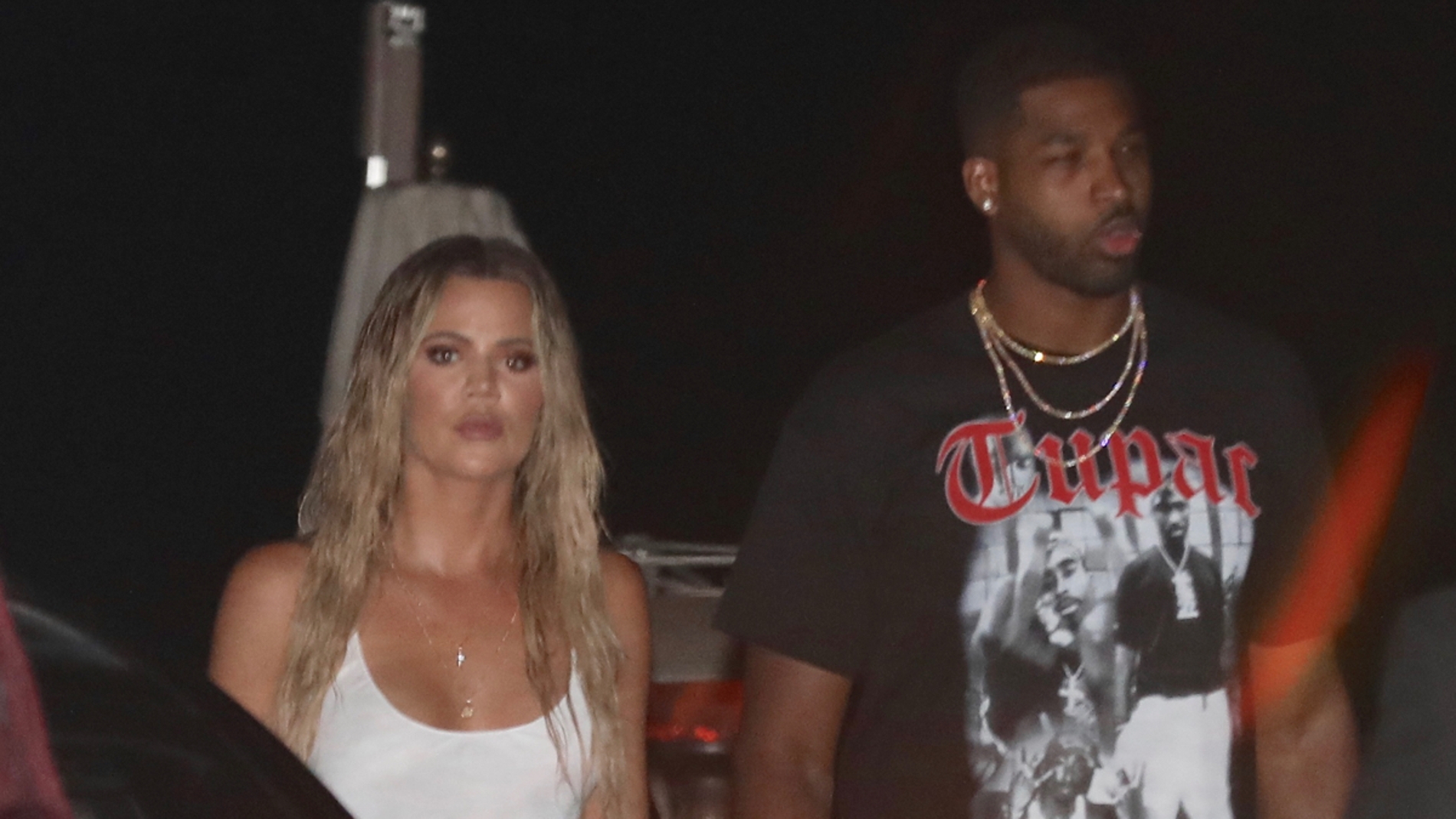 Khloé Kardashian y Tristan Thompson